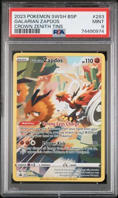 Galarian Zapdos SWSH Black Star Promos, Pokémon