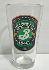 Brooklyn Brewery Pint Lager Beer Glass The Pre-Prohibition Beer
