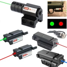 Tactical Laser Lazer Beam Dot Sight Scope Mount For Gun Rifle Pistol Hunting Red