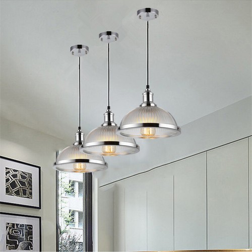 Glass Pendant Light Bar Lamp Shop LED Ceiling Light Kitchen Chandelier Lighting - Picture 8 of 9