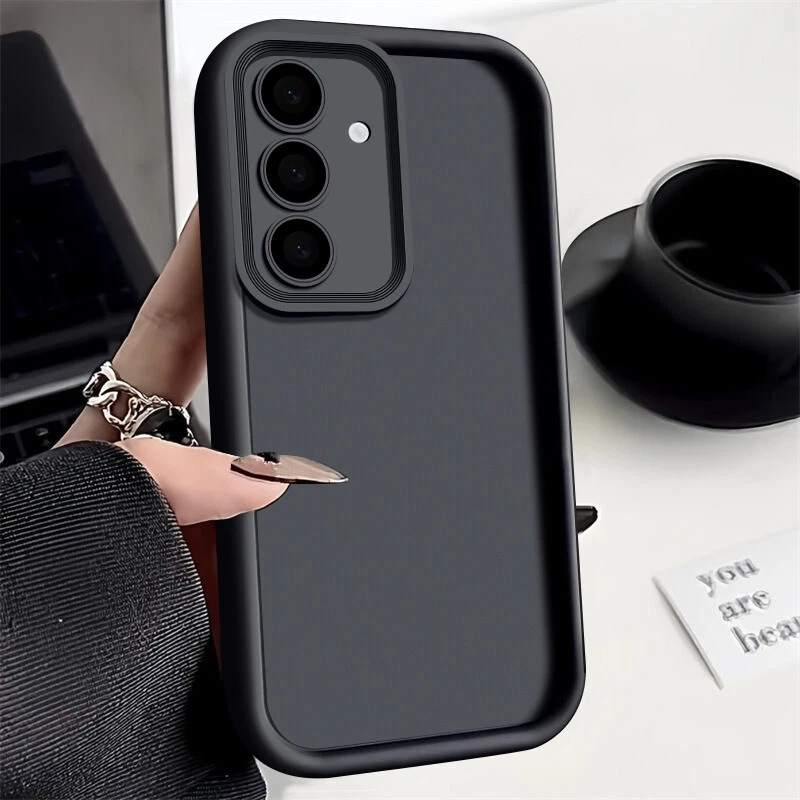 Shockproof Silicone Phone Case for Samsung S25 S24 FE S23 Ultra A55 A15