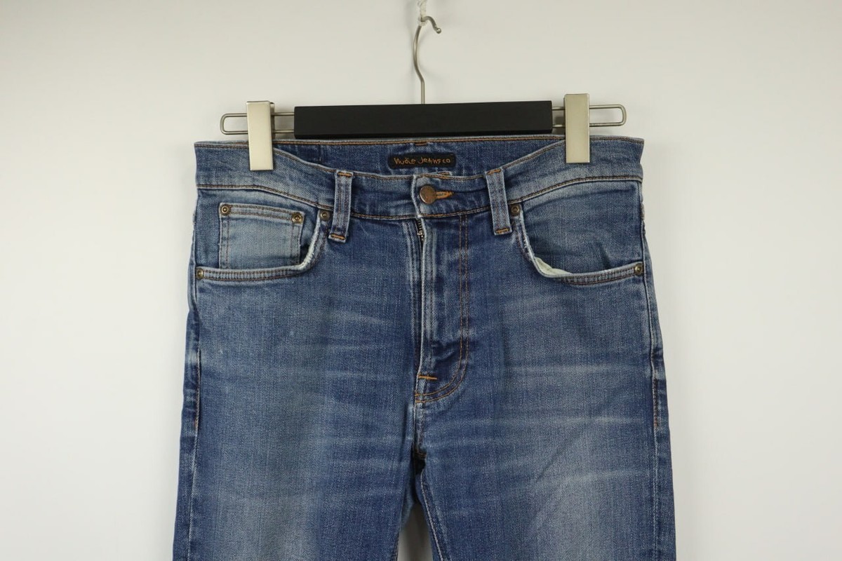 Nudie Jeans Lean Dean スキニーデニム W30 L32 NUDIE Denim LEAN DEAN Stretch Straight Slim Fit Jeans W30