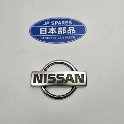NOS Nissan Datsun Sunny N14 Self Adhesive Emblem Genuine 490 - Bild 1 von 3