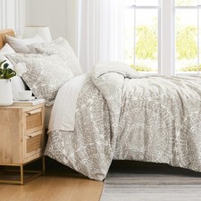 , Inc. Oversized King Duvet Cover Paisley Set Boho Duvet Cover Cal King wit...