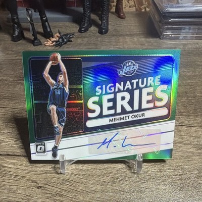 Panini 2020-21 Donruss Optic Mehmet Okur Jazz Signature Series Prizm #SS-MEH AU
