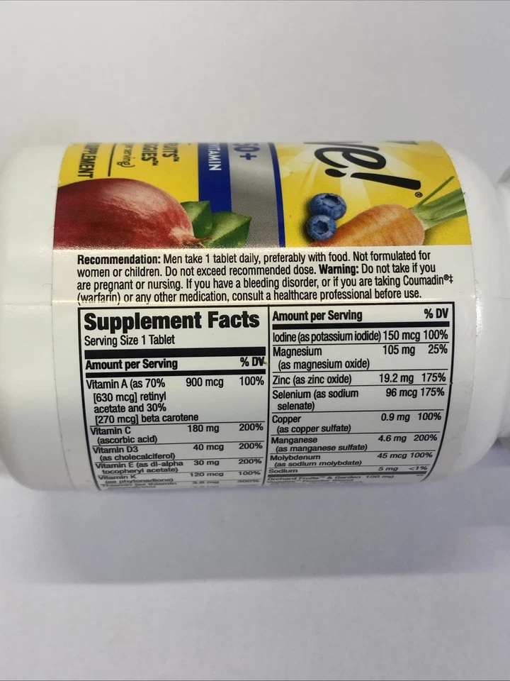 Nature's Way Alive! Hombre 50+ Multivitamínico Completo 50 Comprimidos EXP 11/2026 Foto 3 de 4