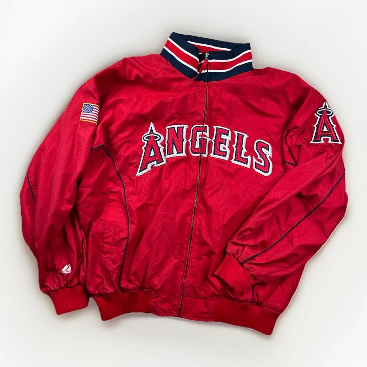 Red Los Angeles Angels MLB Jackets for sale | eBay