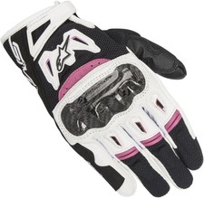 Stella SMX-2 Air Carbon V2 Gloves, Women's Fit, Carbon Knuckle Guard, Mesh an...