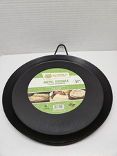 Plancha metálica redonda Mi Pueblo Comal De Lamina 11"