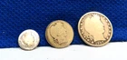 1907BARBER QUARTER HALF, 1906 BARBER QUARTER & 1912 BARBER DIME