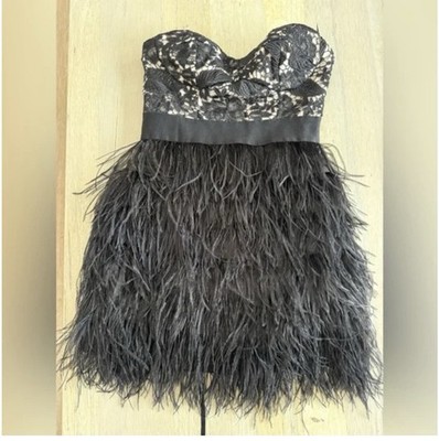 blue dress for baby girl Feather Sleeve Mini Dress main image 1