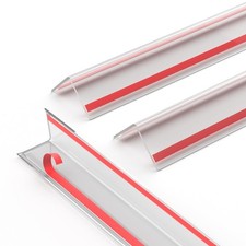 3 PCS Clear Self-Adhesive Wall Corner Protector - 1.57  x 35.4   Wide  Heav...