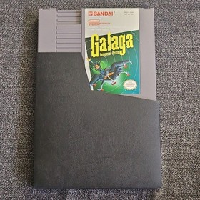 Bandai Galaga: Demons of Death Nintendo NES manuale incluso NTSC-U/C