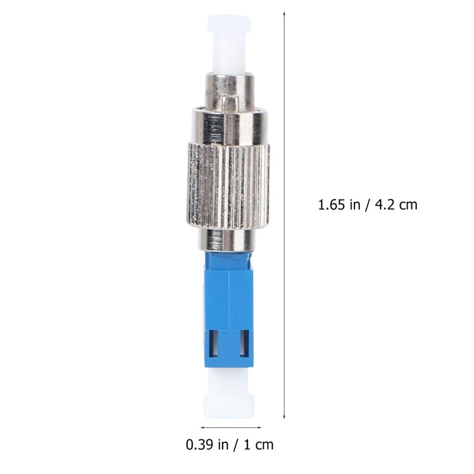  FC Male to LC Female Converter Hybrid Adapter Optical Fiber Adapter Adaptor - Image 3 of 4