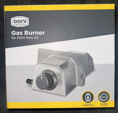 Ooni Gas Burner Karu 12 Pizza Oven Convert Too LPG Propane UU-POEA00 Easy Ignite