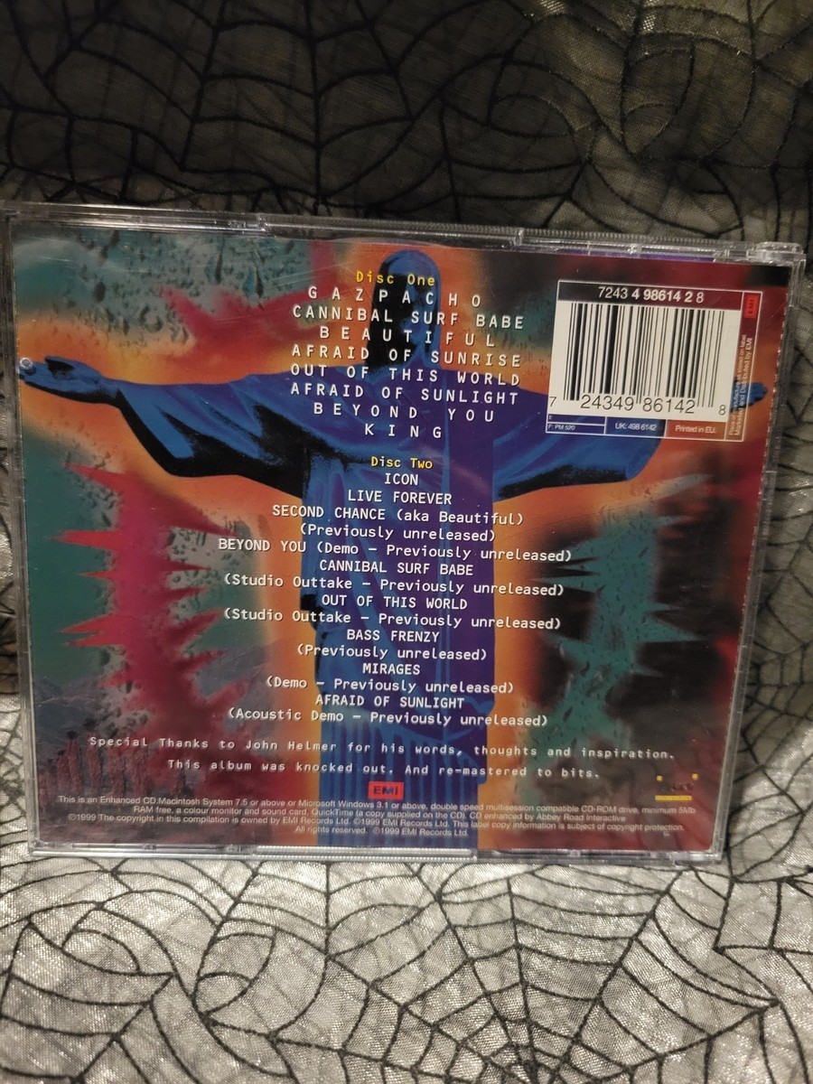 Marillion Afraid Of Sunlight 2disc CD 24-Bit Remaster w Unreleased