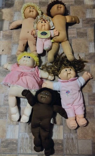 Vintage Cabbage Patch Kids Lot Of 6
