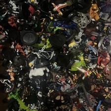 50 MARVEL HeroClix NO Duplicates! ALL Cards Included Instant Collection + 1 Map