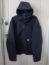 Carhartt Men's 105001 N04 Black Large Super Dux Jacket EUC