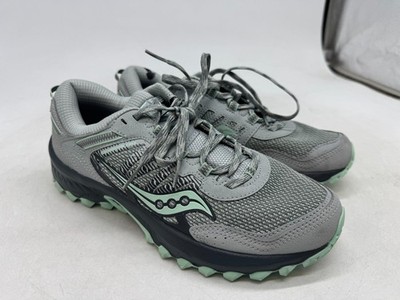 Saucony Excursion TR 13 Trail Athletic Running Sneakers Women's Gray Shoes - 8.5