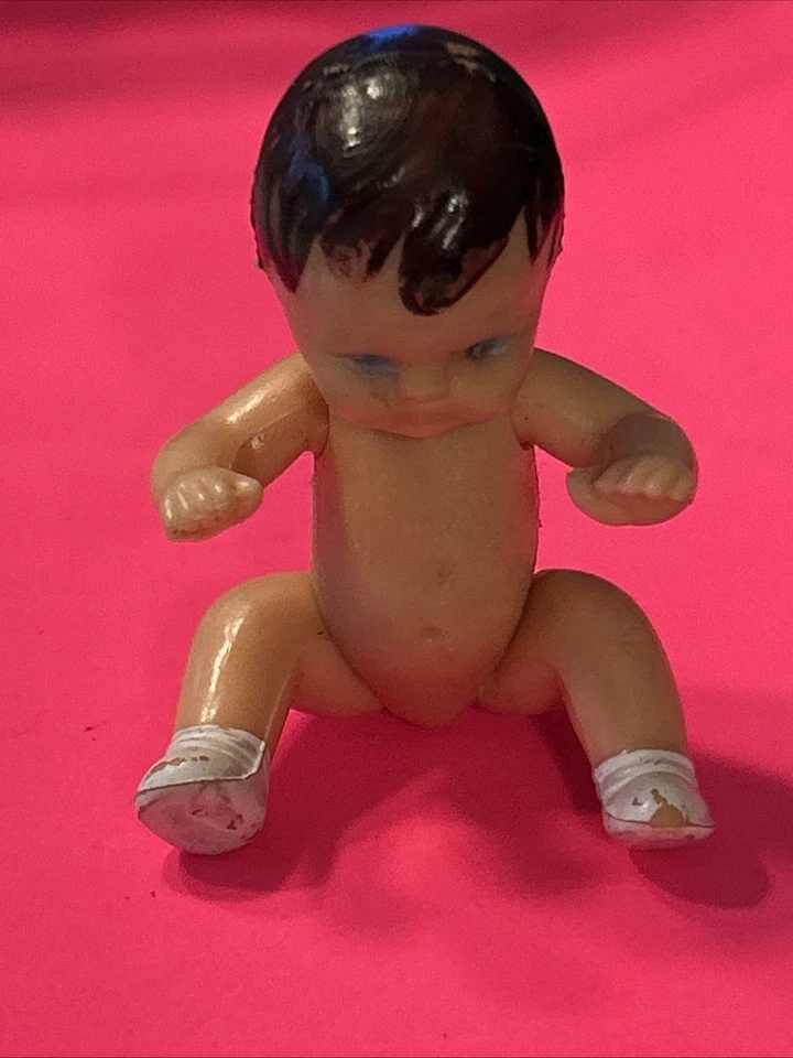 Muñeca bebé SHACKMAN miniatura casa de muñecas - Hong Kong vintage Foto 2 de 4