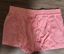 Victoria  s Secret Women  s Pink Lounge Sleep Shorts Drawstring Size Medium