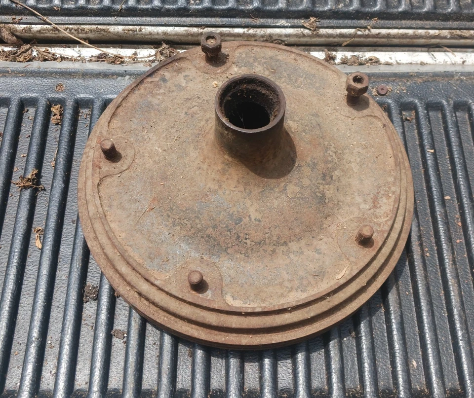  1935 1936 35 36 Ford FRONT BRAKE DRUM / HUB Original Wide 5 FIVE 5 Lug Bolts - Image 2 of 4