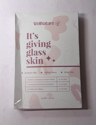 WellNature It s Giving Glass Skin Biocollagen Real Deep Mask 34ml Sealed