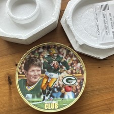Green Bay Packers Brett Favre Vintage Quarterback Club Collector Plate