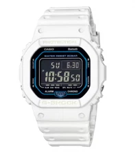 Casio G-SHOCK DW-B5600SF-7 White Bluetooth Watch BRAND NEW!