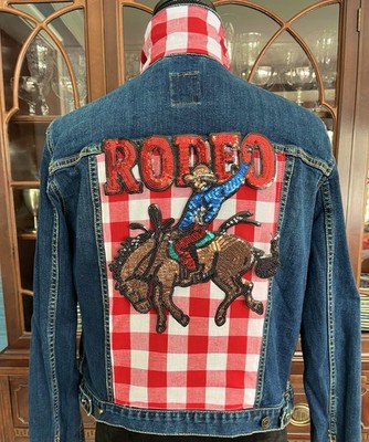 Silk Warrior Rodeo Denim Jacket- the Jewel