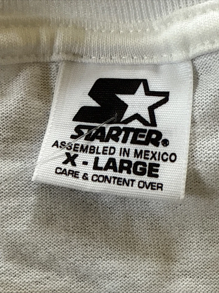 NWT Vintage 1997 Starter Clubhouse T-Shirt MLB Florida Marlins World Series XL - Image 3 of 4