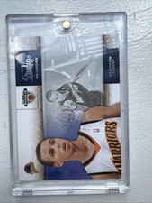 Panini 2009-10 Studio Stephen Curry Warriors Rookie Card #129. rookie card picture