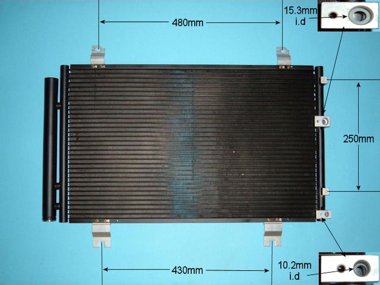 Condensatore aria condizionata CoolZone 16-3936 per Lexus IS C