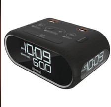 IHome clock LCD Triple Display Alarm Clock Wi...