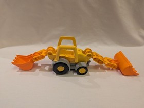 LEGO DUPLO 10811 "Backhoe Loader" Construction - Complete Set 19 Pcs