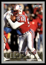 Andre Tippett 1993 Fleer #78 Patriots NFL READ FREE SHIPPING AutographDen