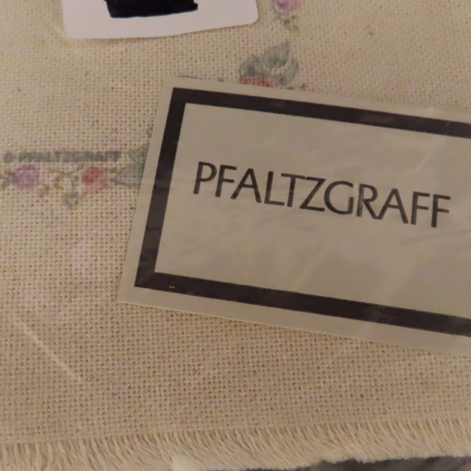 普法尔茨格拉夫 Trusseau 编织织物 4 件套桌巾全新旧货美国制造 — 第 3/3 张图片