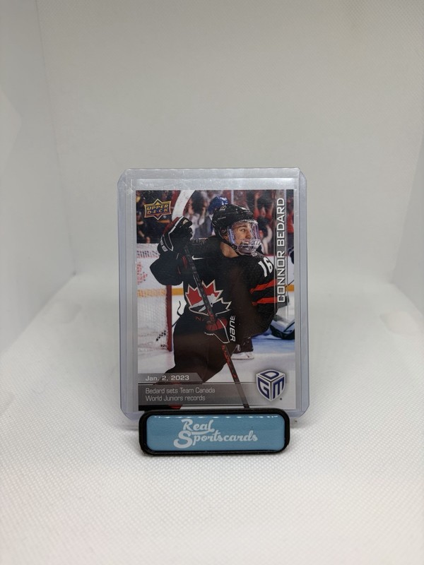 2023 Upper Deck All-Sports Game Dated Moments - Connor Bedard #1 Silver (RC)