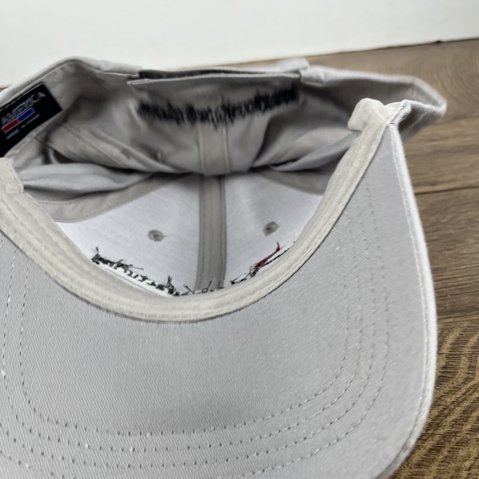 UE Manufacturing Hat Gray Adjustable Baseball Hat… - image 13