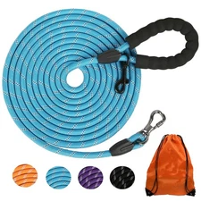 Long Dog Leash for Dog Training 16FT/30FT/50FT/100FT Reflective Dog Leash wit...