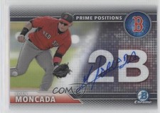 2016 Bowman Chrome Prime Position 105/250 Yoan Moncada #PPA-YM Auto a8n