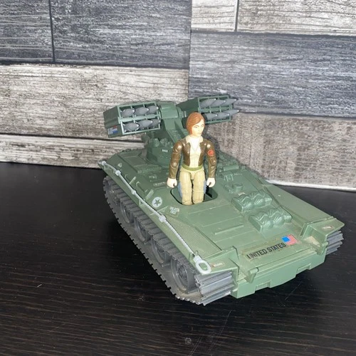 Wolverine 100% Complete G.I. Joe 1983 Hasbro Vintage Action Figure Cover Girl