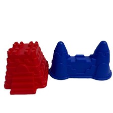 Multi-colored Sand Castle Molds, New