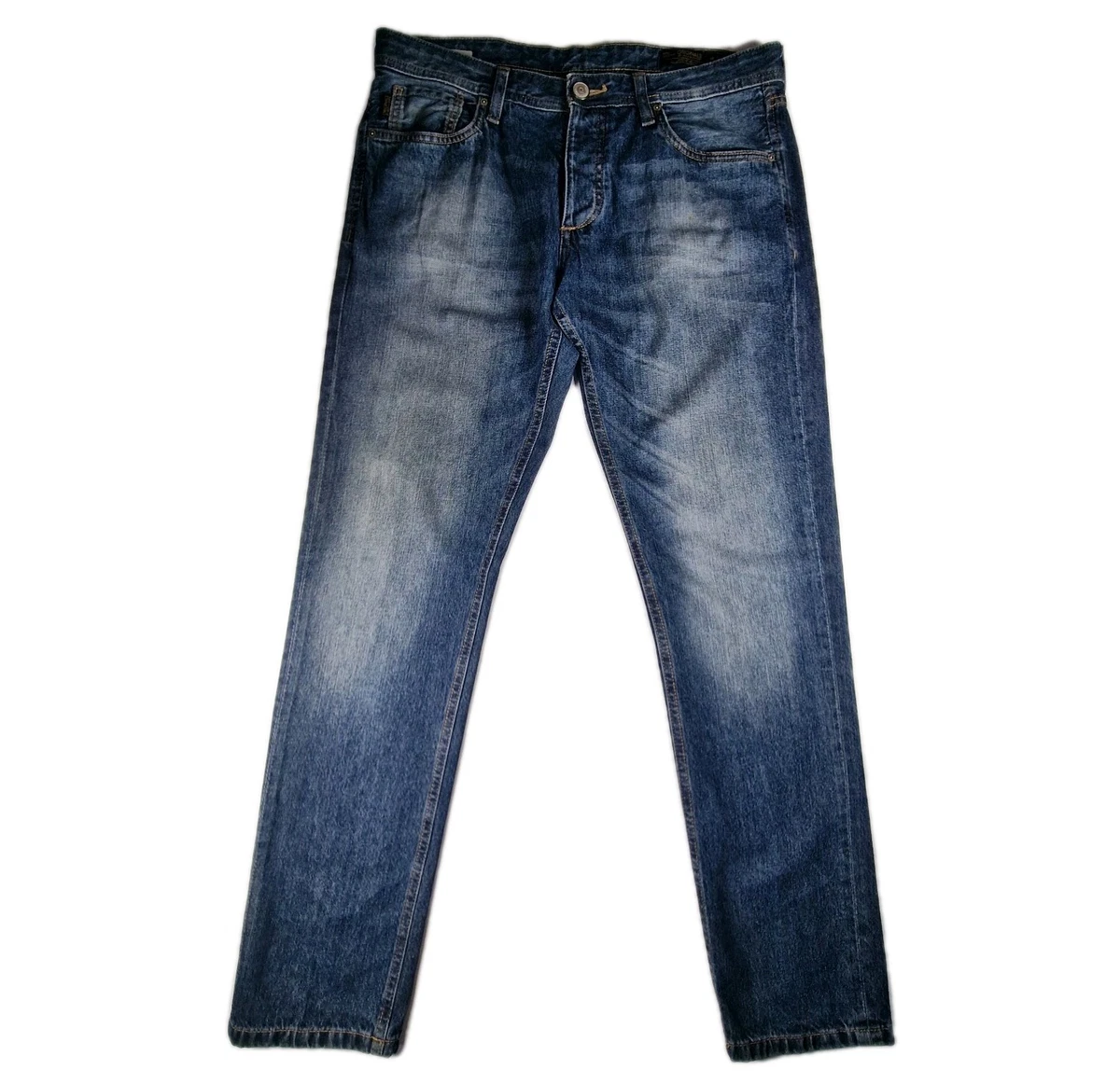 Jeans Slim Uomo JACK & JONES Liam - Taglio Skinny, Tessuto Elasticizzato In Cotone E Poliestere