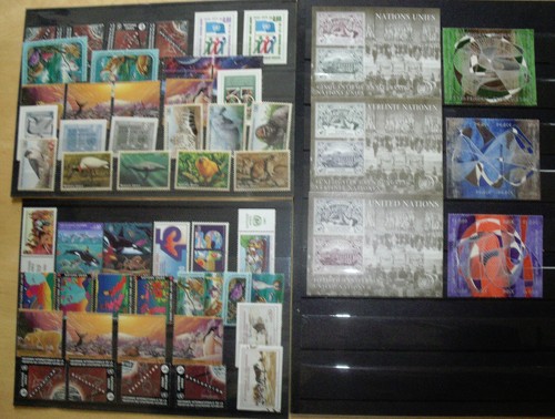 UN MNH SHEETS AND STAMPS LOT **
