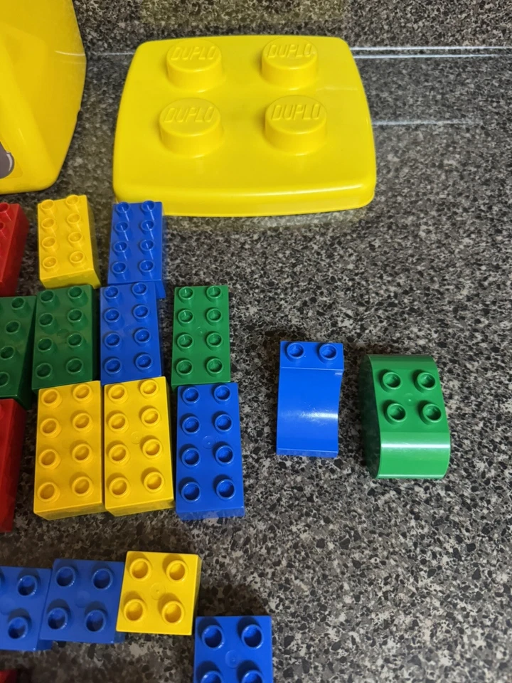 Vintage Duplo Preschool Legos #1735 20th Anniversary Jackpot - 46 Pieces - Image 4 of 4