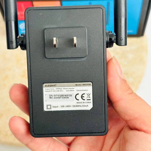 Elegiant WIFI Range Extender Model WR300M Office Game Internet Speed IPTV client - Picture 3 of 7