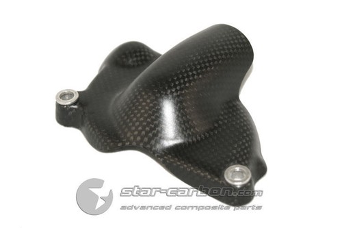 CUBIERTA BOMBA DE AGUA DE FIBRA DE CARBONO DUCATI HYPERSTRADA 821 - Imagen 2 de 3