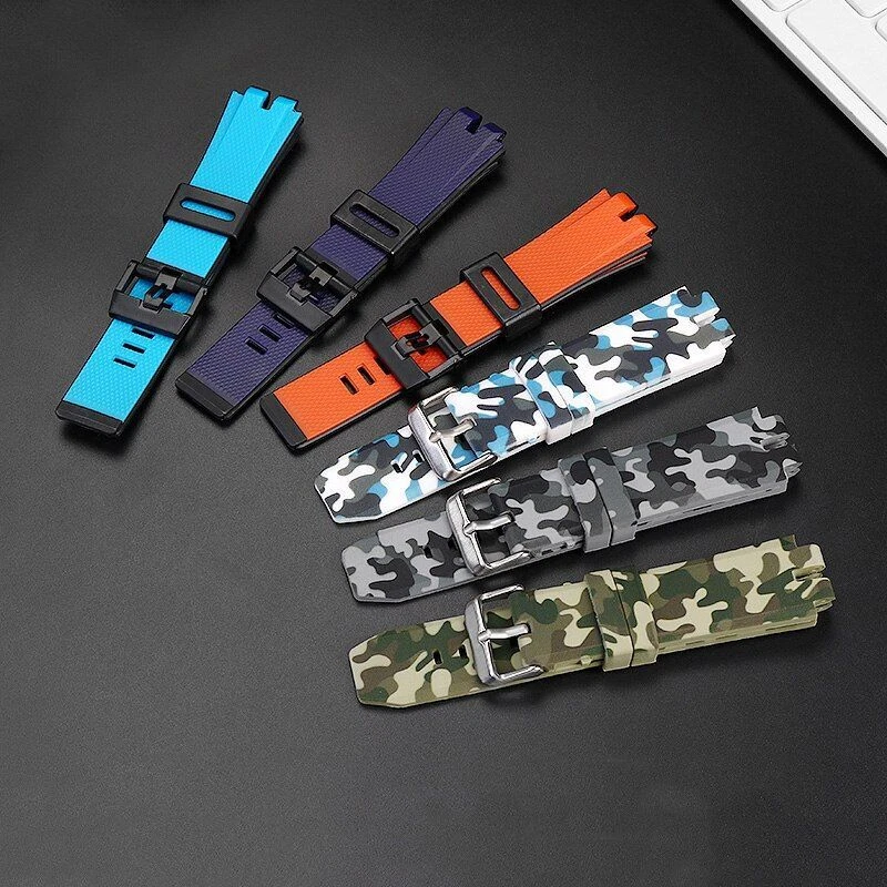 Silicone Watch Band Fit For PROTREK CASIO PRW 6000 6100 3000 3100